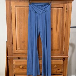 Aerie Soft Blue Wide-Leg Pants
